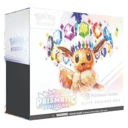 Prismatic Evolutions Pokémon Center Elite Trainer Box
