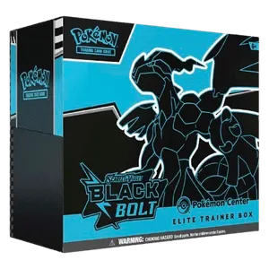 Black Bolt Pokémon Center Elite Trainer Box