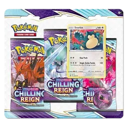 Chilling Reign: Snorlax 3-Pack Blister