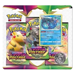 Vivid Voltage: Vaporeon 3-Pack Blister