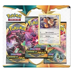 Darkness Ablaze: Eevee 3-Pack Blister