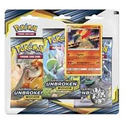 Unbroken Bonds: Typhlosion 3-Pack Blister