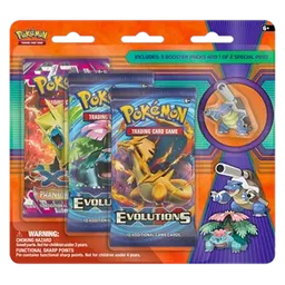 Mega Blastoise Collector's Pin 3-Pack Blister