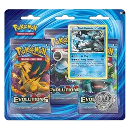 Evolutions: Black Kyurem 3-Pack Blister
