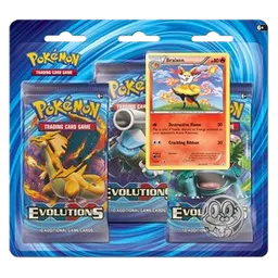 Evolutions: Braixen 3-Pack Blister