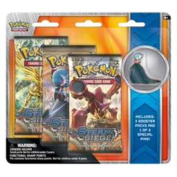 Steam Siege: Shiny Mega Gardevoir Pin 3-Pack Blister