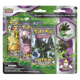 Fates Collide: Zygarde Pin 3-Pack Blister