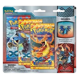 Flashfire: Mega Charizard X Pin 3-Pack Blister
