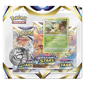 Brilliant Stars: Leafeon 3-Pack Blister