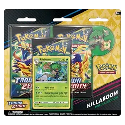 Crown Zenith: Rillaboom Pin Collection 3-Pack Blister