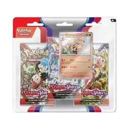 Scarlet & Violet: Arcanine 3-Pack Blister