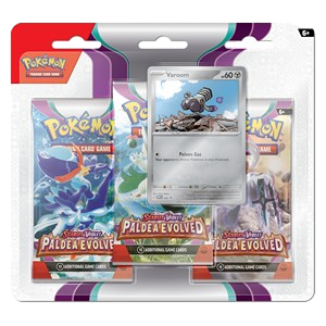 Paldea Evolved: Varoom 3-Pack Blister