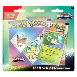 Prismatic Evolutions: Leafeon Tech Sticker Collection