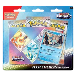 Prismatic Evolutions: Glaceon Tech Sticker Collection