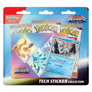 Prismatic Evolutions: Glaceon Tech Sticker Collection