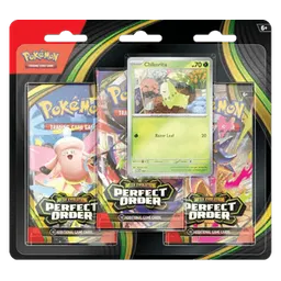 Perfect Order: Chikorita 3-Pack Blister