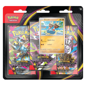 Pitch Black Binacle 3-Pack Blister
