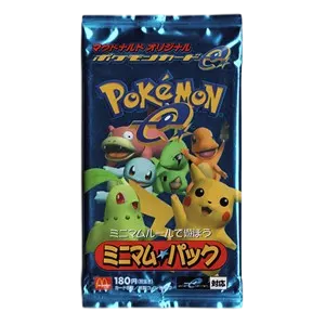 McDonald's Pokémon-e Minimum Pack Booster