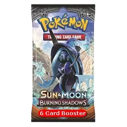 Burning Shadows Booster (6 Cards)