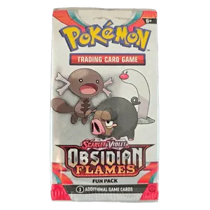 Obsidian Flames Fun Pack (3 Cards)