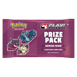 Play! Pokémon Prize Pack Series Nine Booster