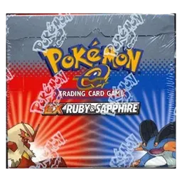 EX Ruby & Sapphire Booster Box